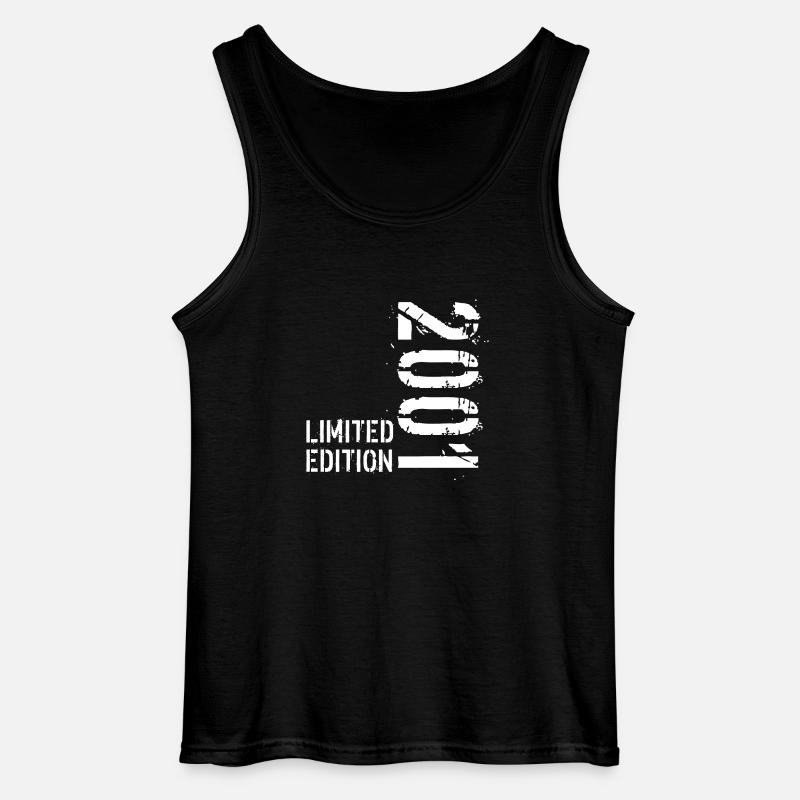 LIMITIERTE EDITION 2001 - Gildan Männer Tank Top - Schwarz
