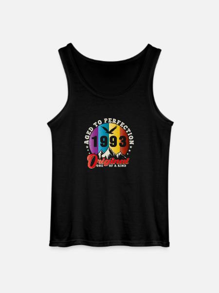Perfection 1993 -31st Anniversary,Original - Gildan Men’s Tank Top - black