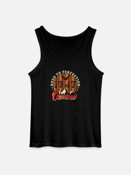 Iconic 1947 Anniversary - Gildan Men’s Tank Top - black
