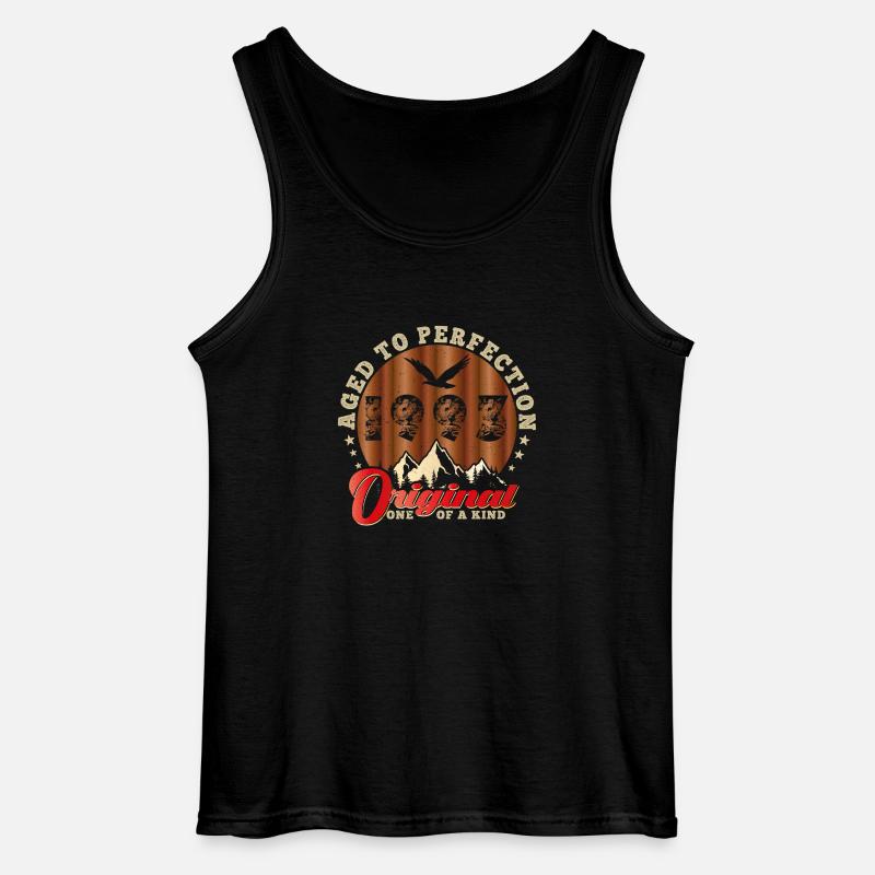 Ikonisches Jubiläum 1993 - Gildan Männer Tank Top - Schwarz