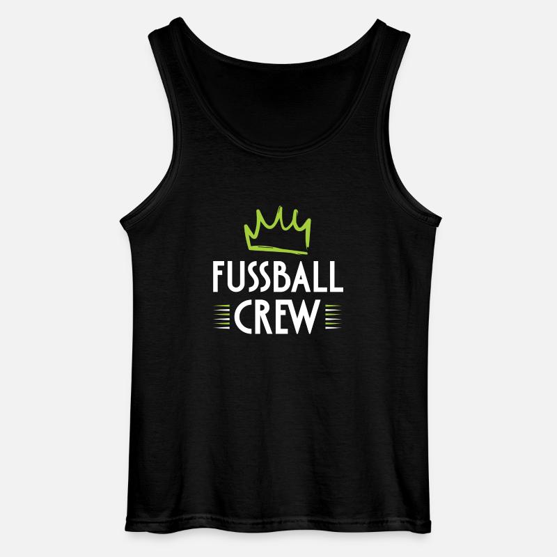 Fussball Crew - Gildan Männer Tank Top - Schwarz