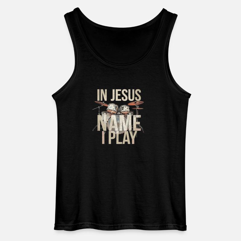 Dynamik im Lobpreis - Gildan Männer Tank Top - Schwarz