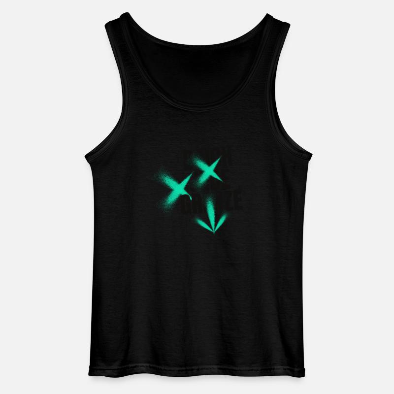 Brich jede Grenze - Gildan Männer Tank Top - Schwarz