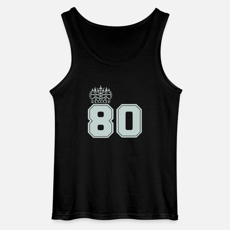 80 king - Gildan Männer Tank Top - Schwarz