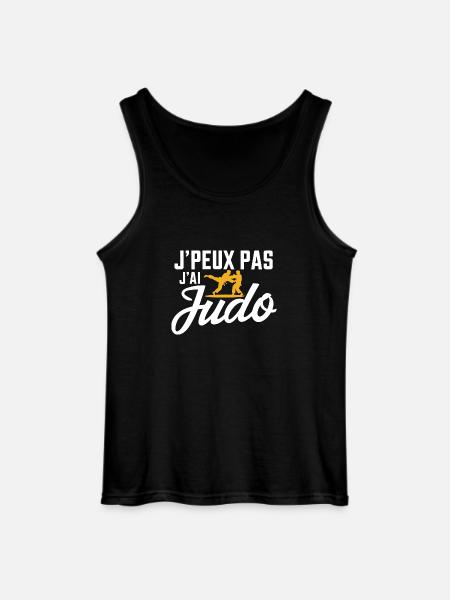 J'Peux Pas j'ai Judo - Débardeur Gildan Homme - noir