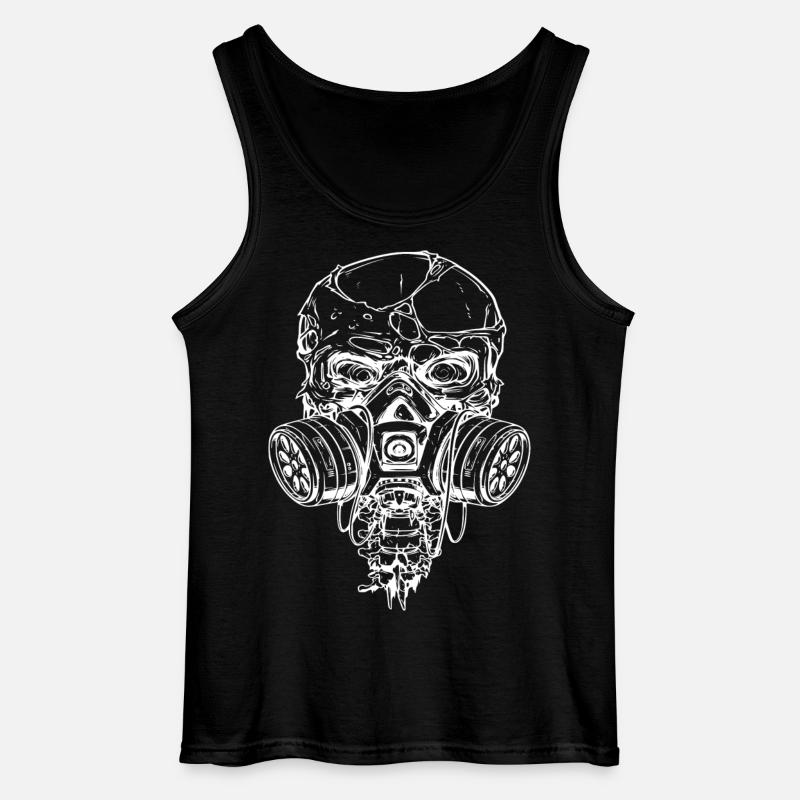 Zombie Jäger - Gildan Männer Tank Top - Schwarz