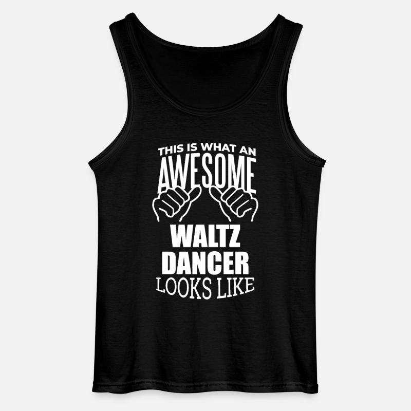 Walzer - Gildan Männer Tank Top - Schwarz