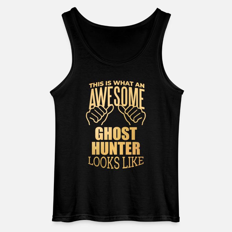 Geisterjäger - Gildan Männer Tank Top - Schwarz