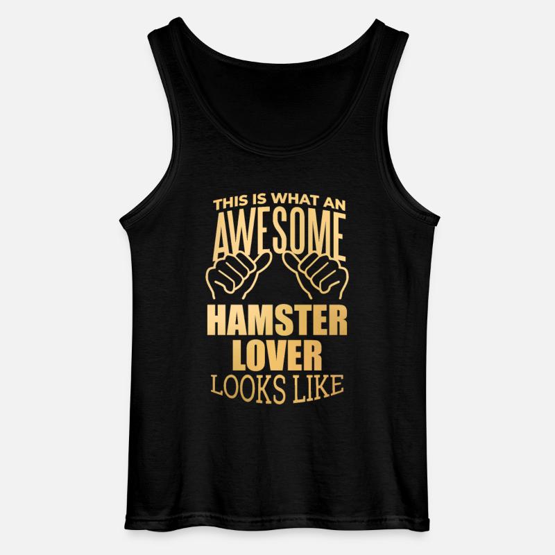 Hamster - Gildan Männer Tank Top - Schwarz