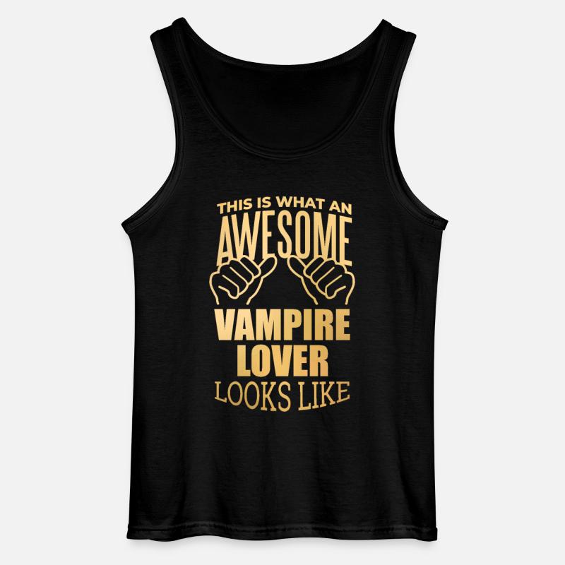 Vampir - Gildan Männer Tank Top - Schwarz