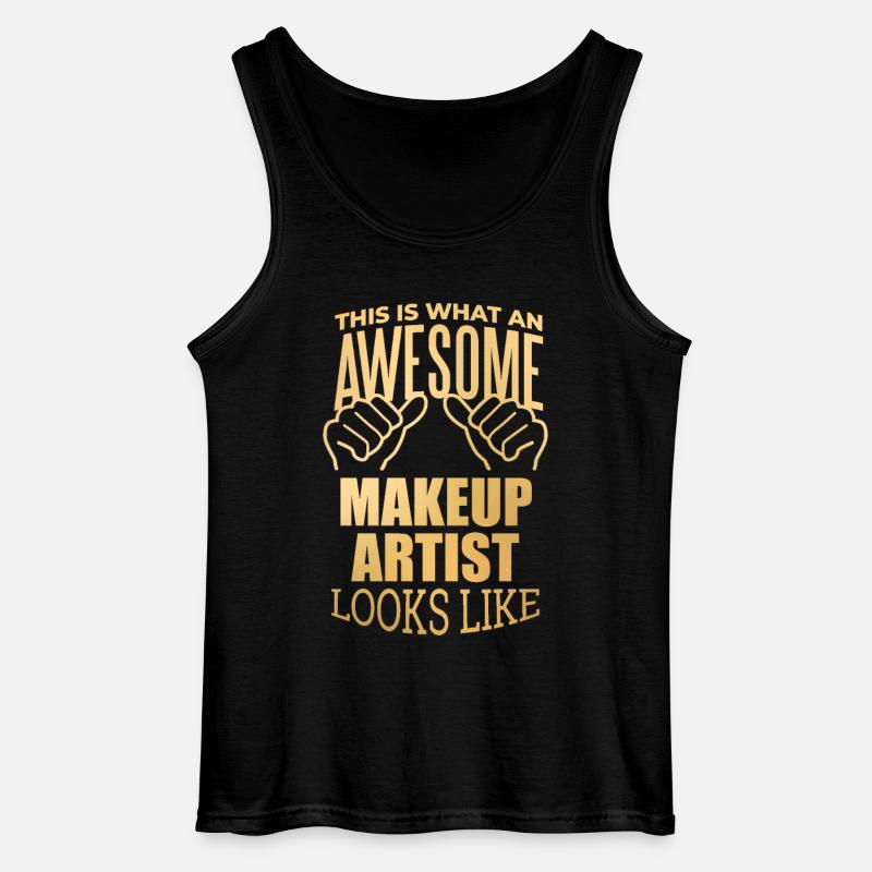 Schminke - Gildan Männer Tank Top - Schwarz