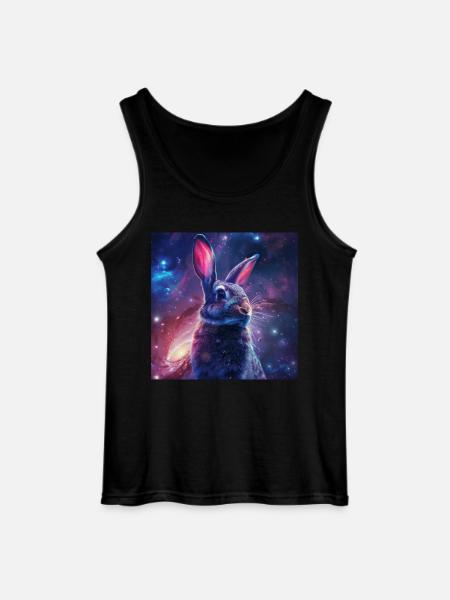 Rabbit - Gildan Men’s Tank Top - black