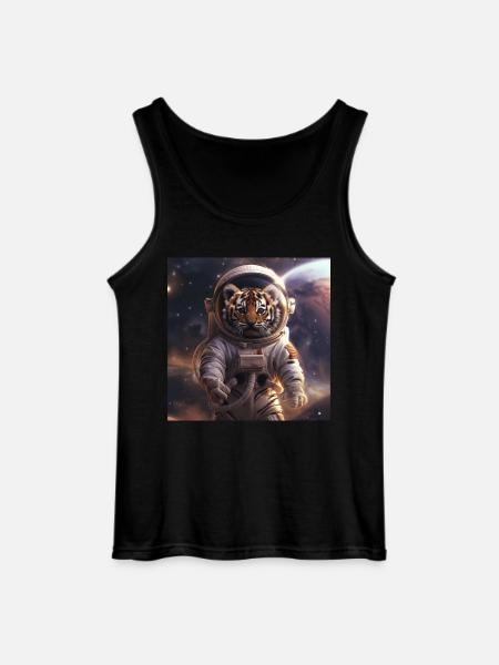 Tiger - Gildan Men’s Tank Top - black