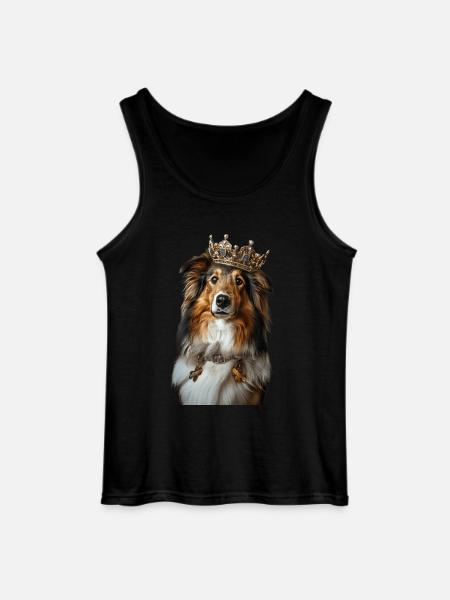 Shetland Sheepdog - Gildan Männer Tank Top - Schwarz