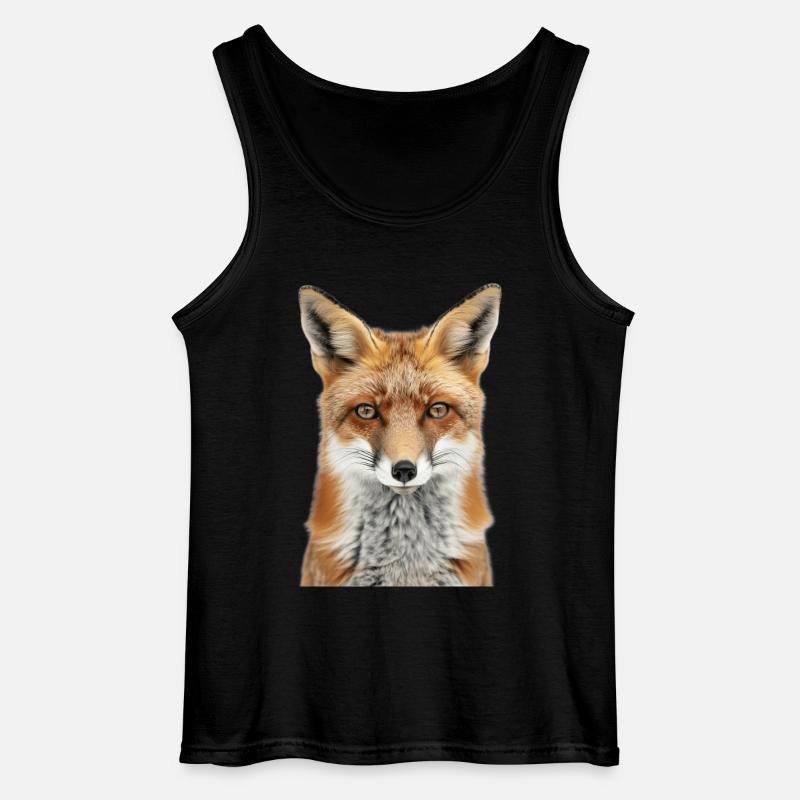 Fox - Gildan Men’s Tank Top - black