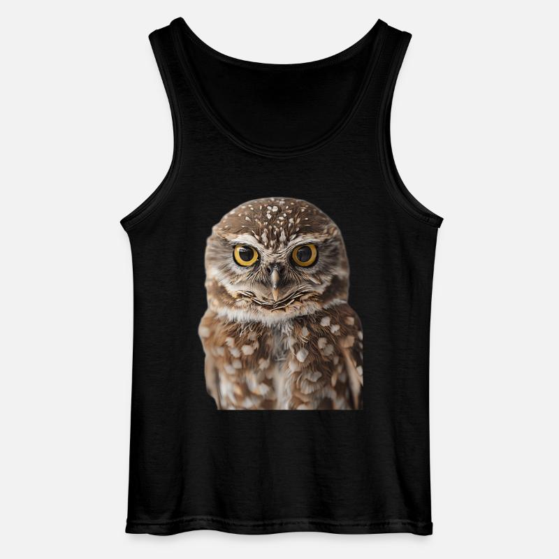 Hibou - Débardeur Gildan Homme - noir