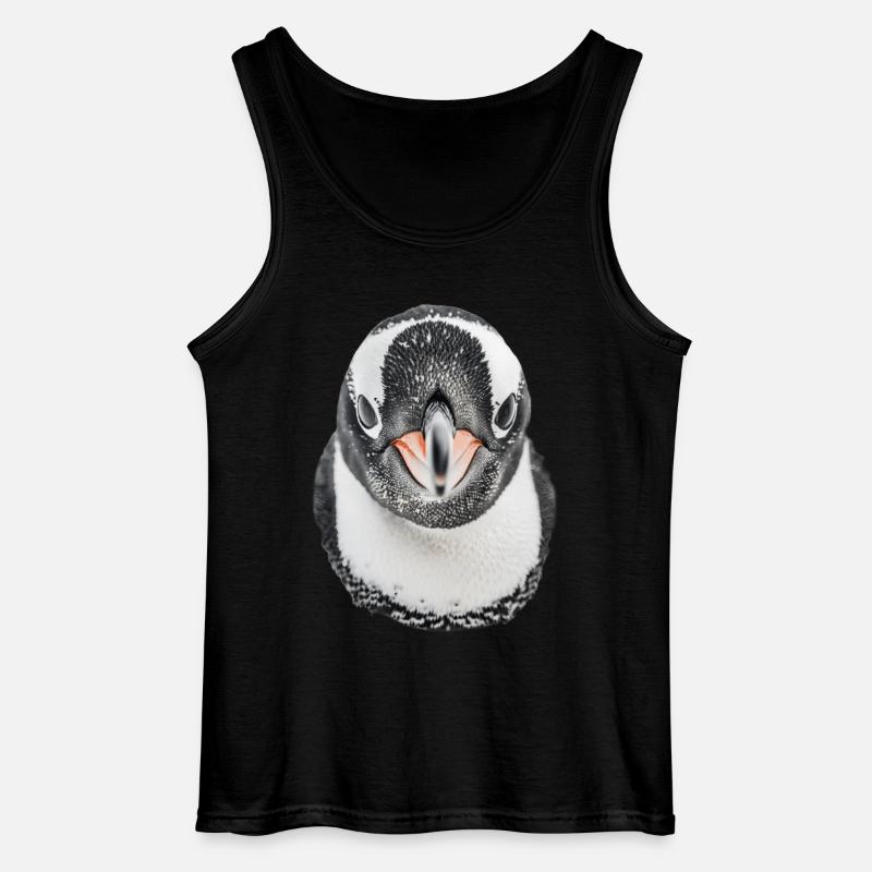 Pingouin - Débardeur Gildan Homme - noir