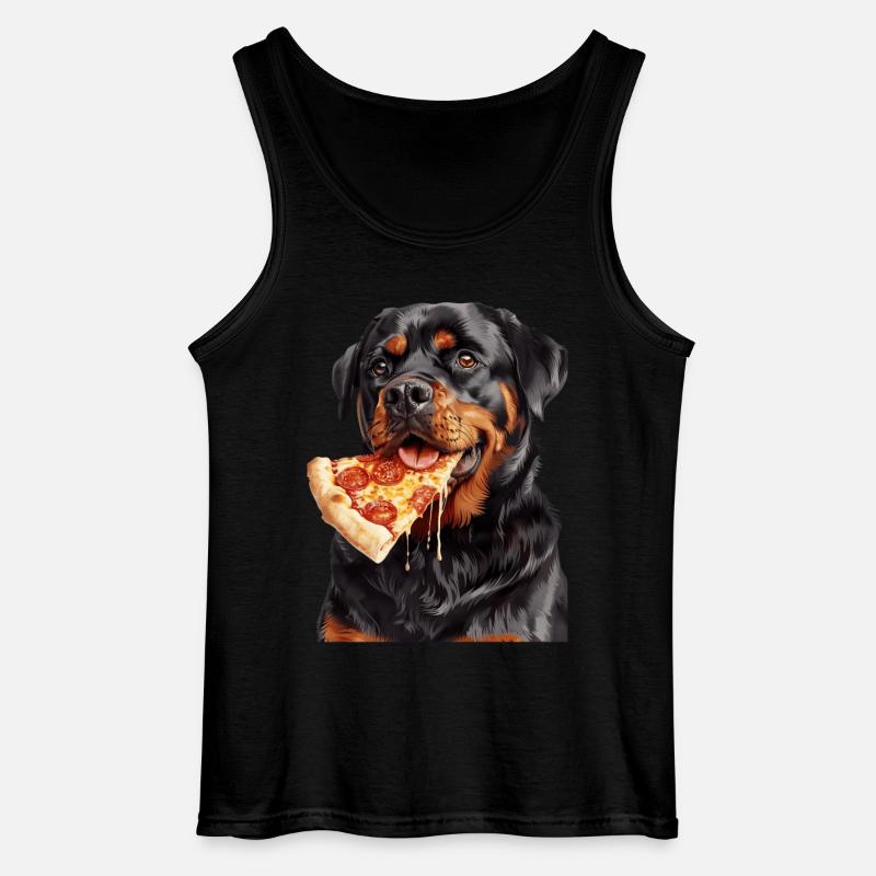 Rottweiler - Gildan Männer Tank Top - Schwarz