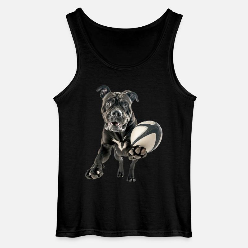 Cane Corso - Gildan Männer Tank Top - Schwarz