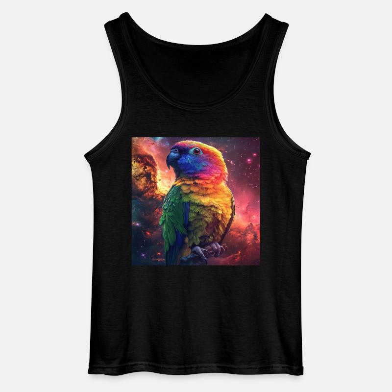 Sittiche - Gildan Männer Tank Top - Schwarz