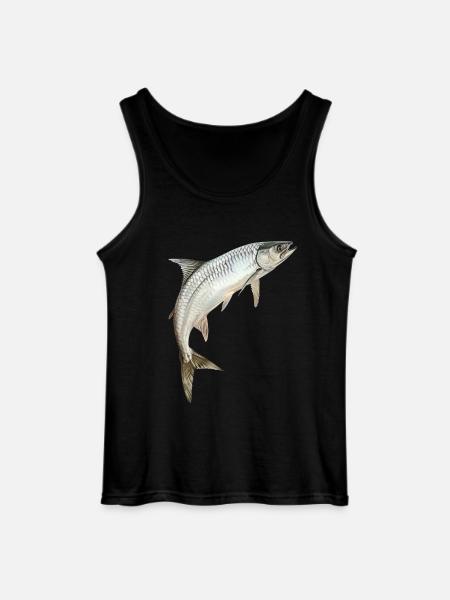 Tarpon - Gildan Männer Tank Top - Schwarz