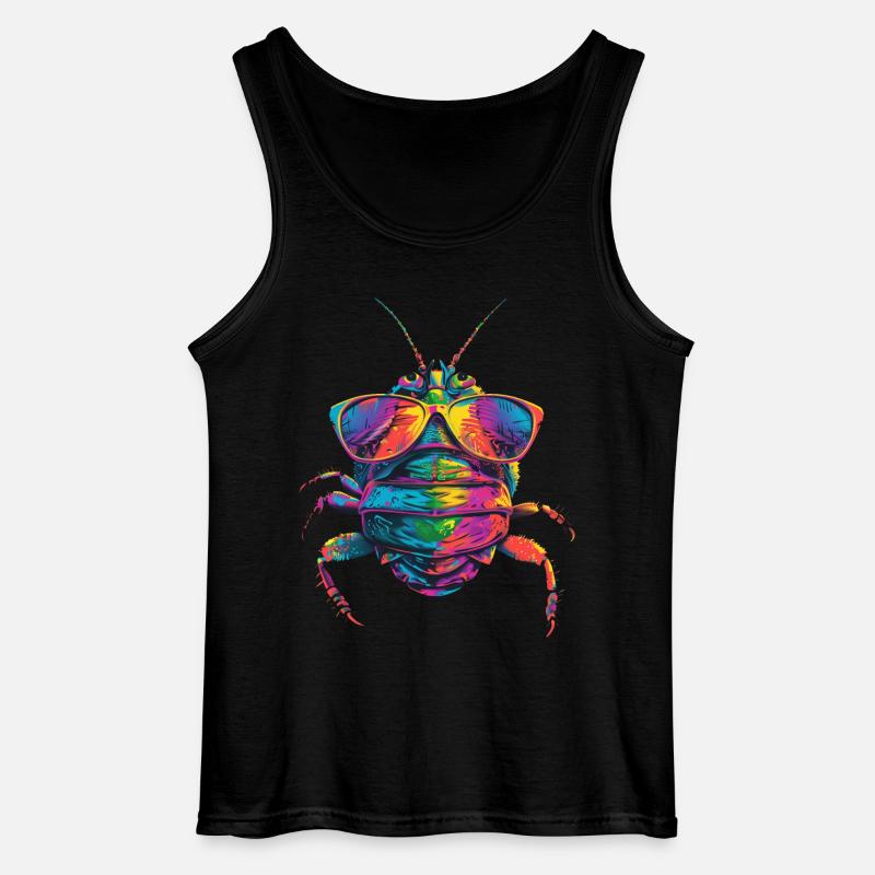 Assel - Gildan Männer Tank Top - Schwarz