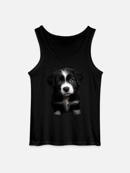 Berner Sennenhund - Gildan Männer Tank Top - Schwarz