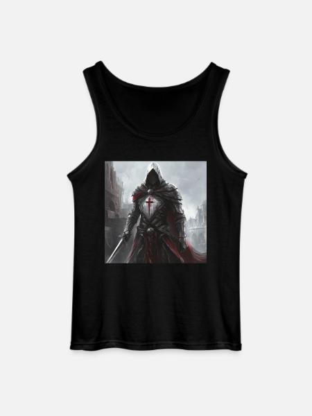 Soldat Krieger - Gildan Männer Tank Top - Schwarz