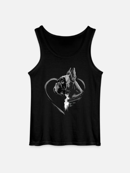Boxer - Gildan Männer Tank Top - Schwarz