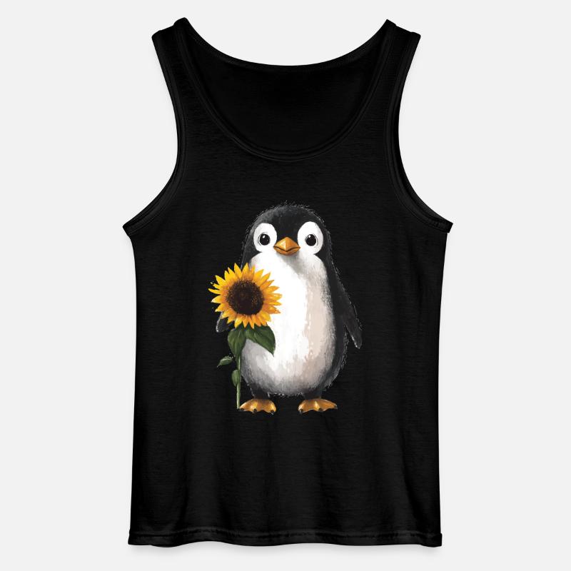 Tiger - Gildan Männer Tank Top - Schwarz