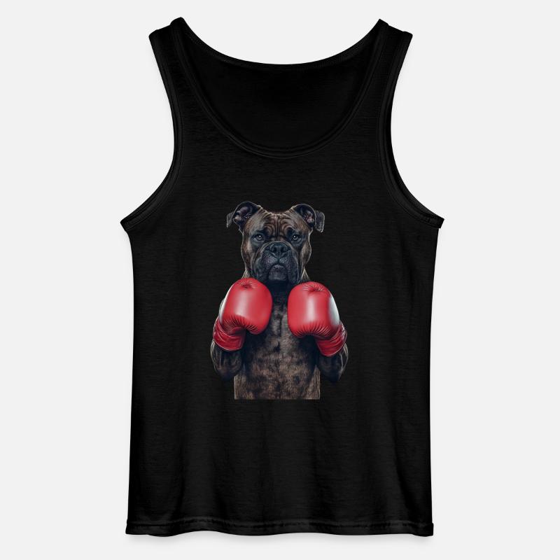 Cane Corso - Gildan Männer Tank Top - Schwarz