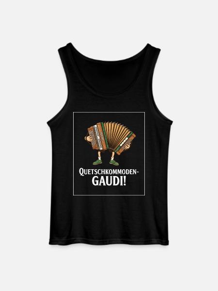 Squeeze chests of drawers fun ! - Gildan Men’s Tank Top - black