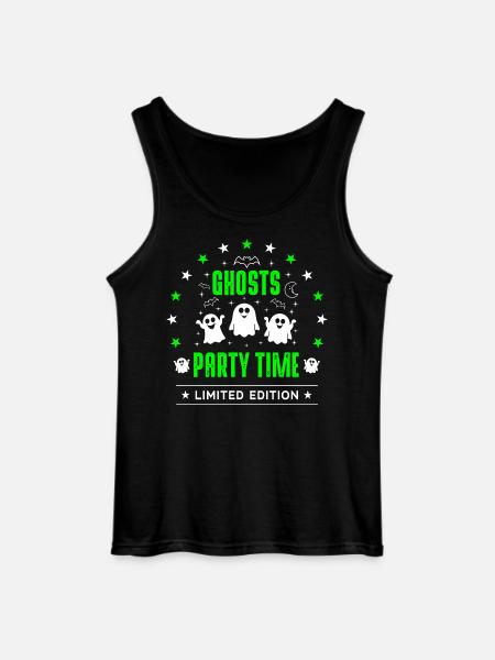 Ghosts - Gildan Men’s Tank Top - black