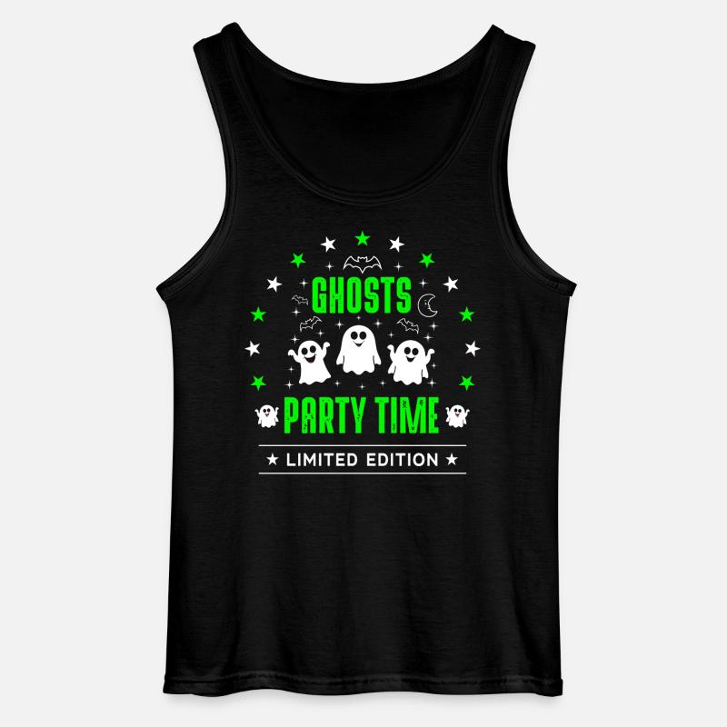 Ghosts - Gildan Männer Tank Top - Schwarz