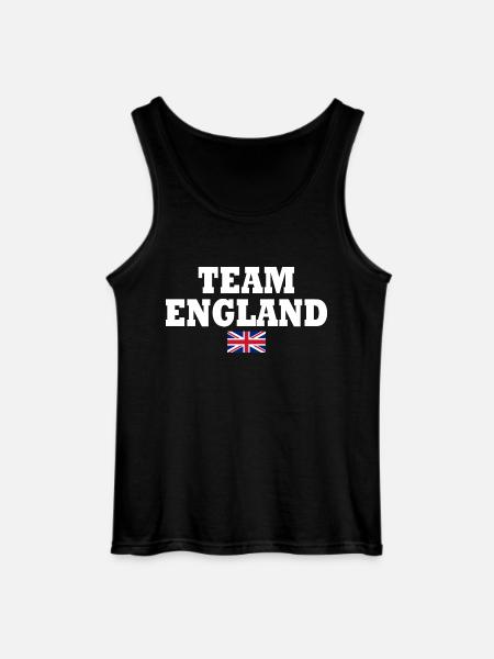 Team england - Gildan Men’s Tank Top - black