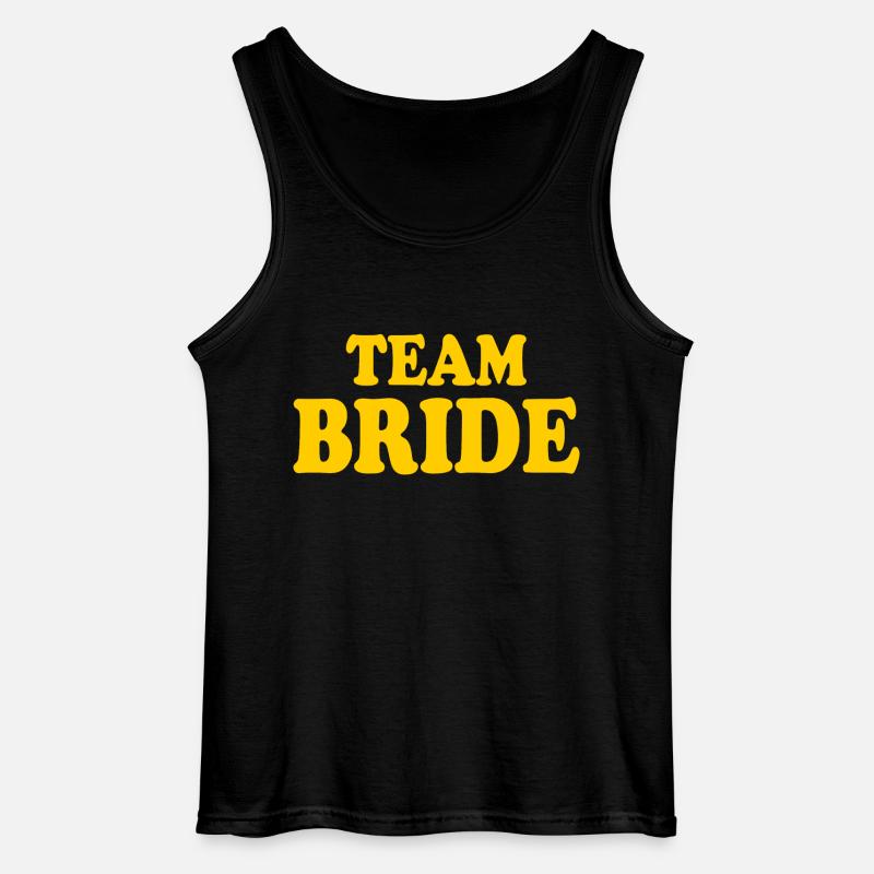 Team bride - Gildan Männer Tank Top - Schwarz