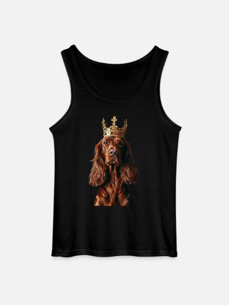 Irish Setter - Gildan Men’s Tank Top - black