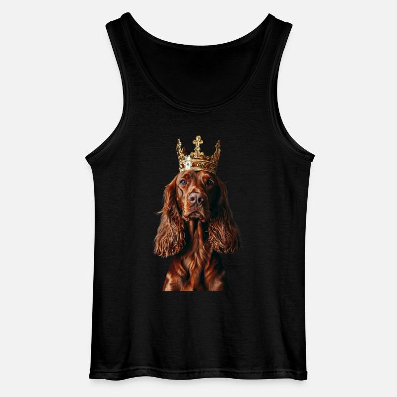 Irish Setter - Gildan Männer Tank Top - Schwarz