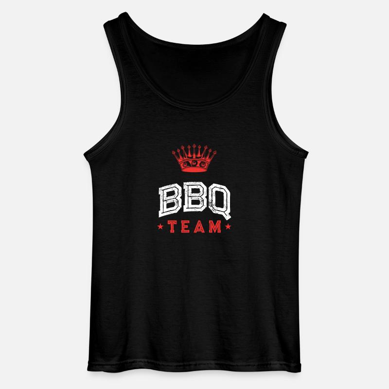 Bbq Team - Gildan Männer Tank Top - Schwarz
