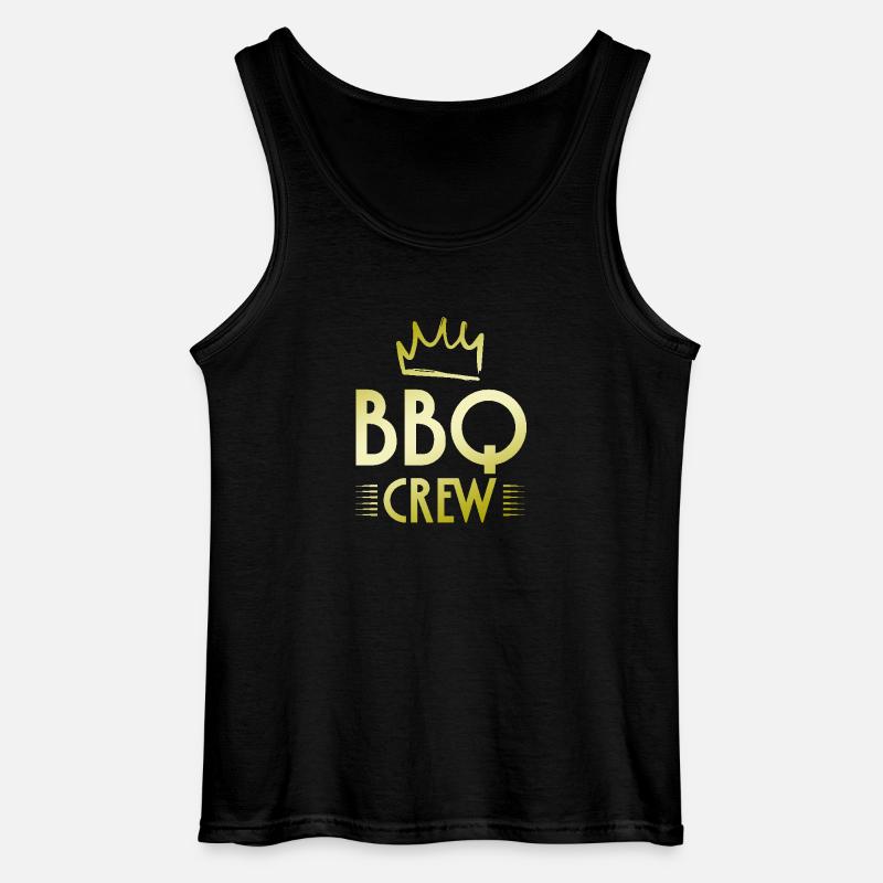 Bbq Crew - Gildan Männer Tank Top - Schwarz