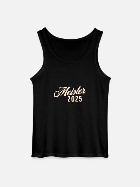 Meister 2025 - Gildan Männer Tank Top - Schwarz