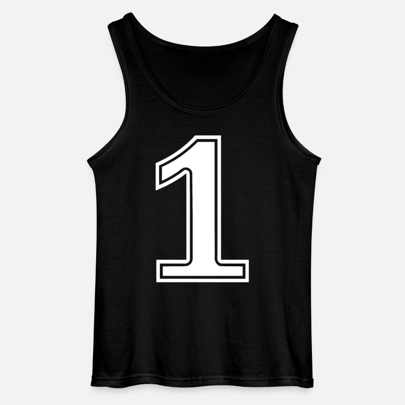 1 - Gildan Männer Tank Top - Schwarz