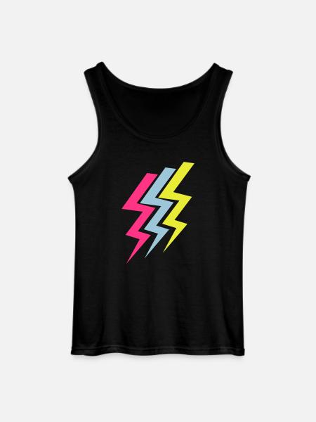Drei Blitze - Three Thunderbolts - Gildan Männer Tank Top - Schwarz