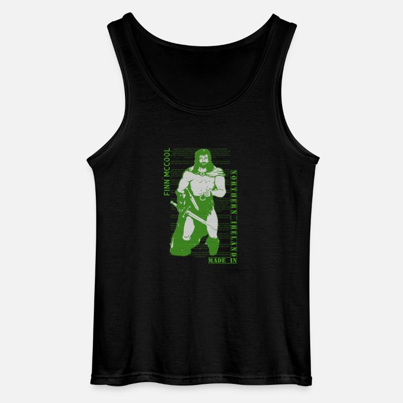 Finn McCool - Gildan Männer Tank Top - Schwarz
