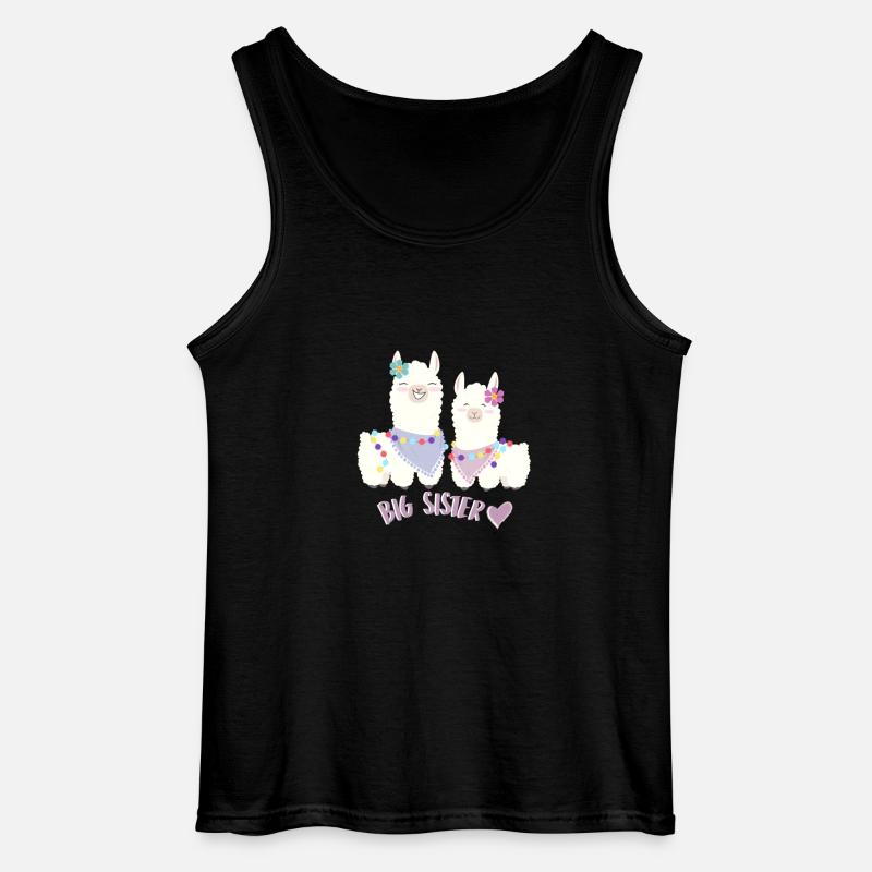 Schwester - Gildan Männer Tank Top - Schwarz