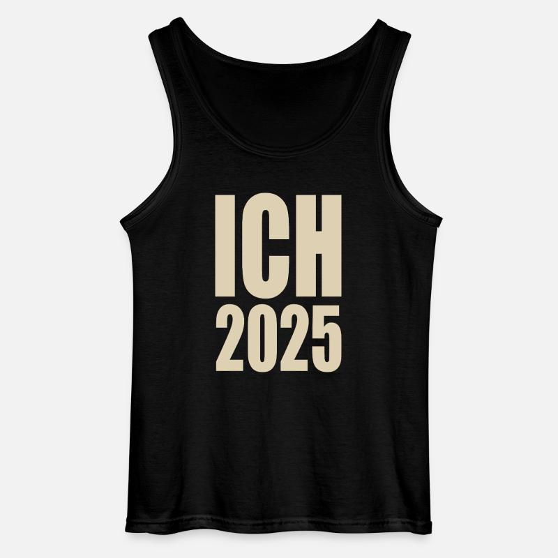 Ich 2025 - Gildan Männer Tank Top - Schwarz