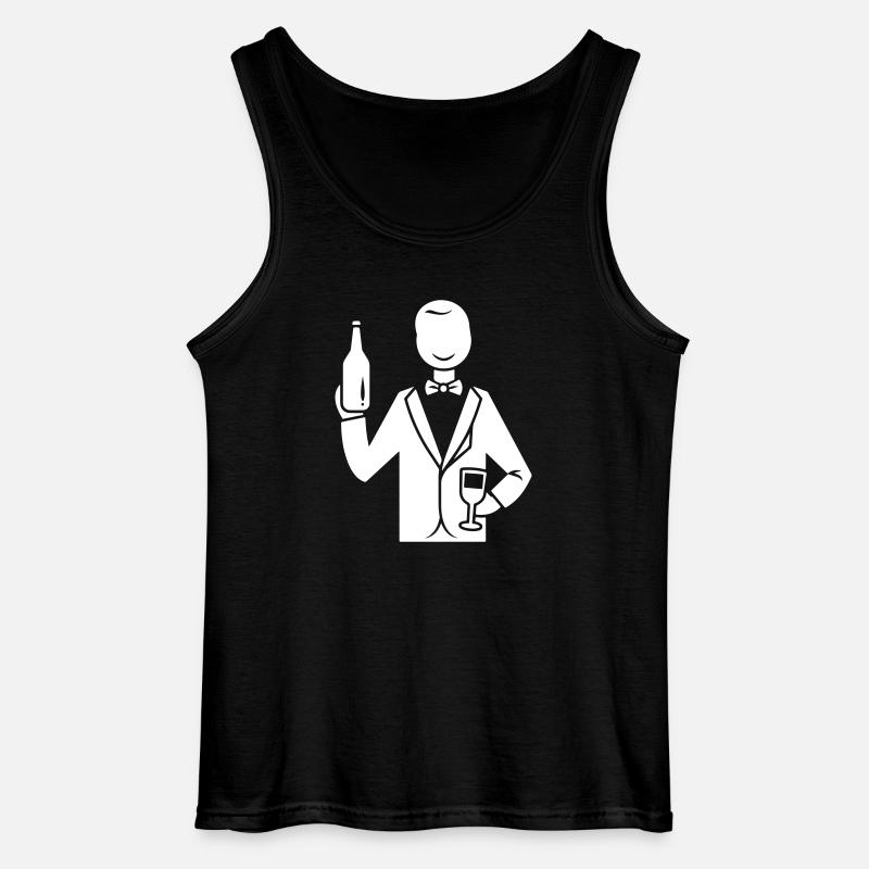 Bräutigam Hochzeit Junggesellenabschied - Gildan Männer Tank Top - Schwarz