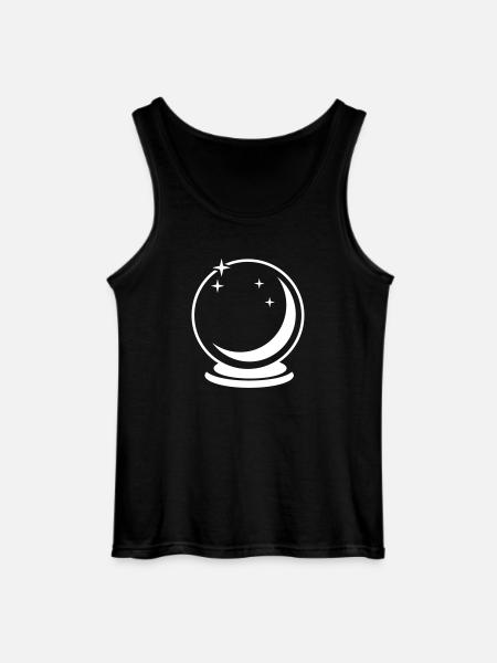 Glaskugel - Gildan Männer Tank Top - Schwarz