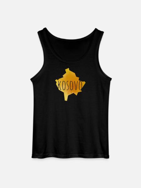 kosovo - Gildan Men’s Tank Top - black