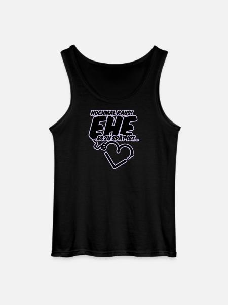 bachelor party wedding shower wedding - Gildan Men’s Tank Top - black